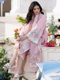 3 Piece Embroidered Lawn Shirt with Embroidered Organza Duppata 101