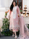 3 Piece Embroidered Lawn Shirt with Embroidered Organza Duppata 101