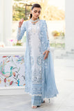 3 Pc Embroidered Lawn Shirt with Embroidered Chifoon Dupatta With Patches CS2645