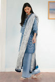 3 Pc Embroidered Lawn Shirt with Printed Polly Lawn Dupatta CO 2610