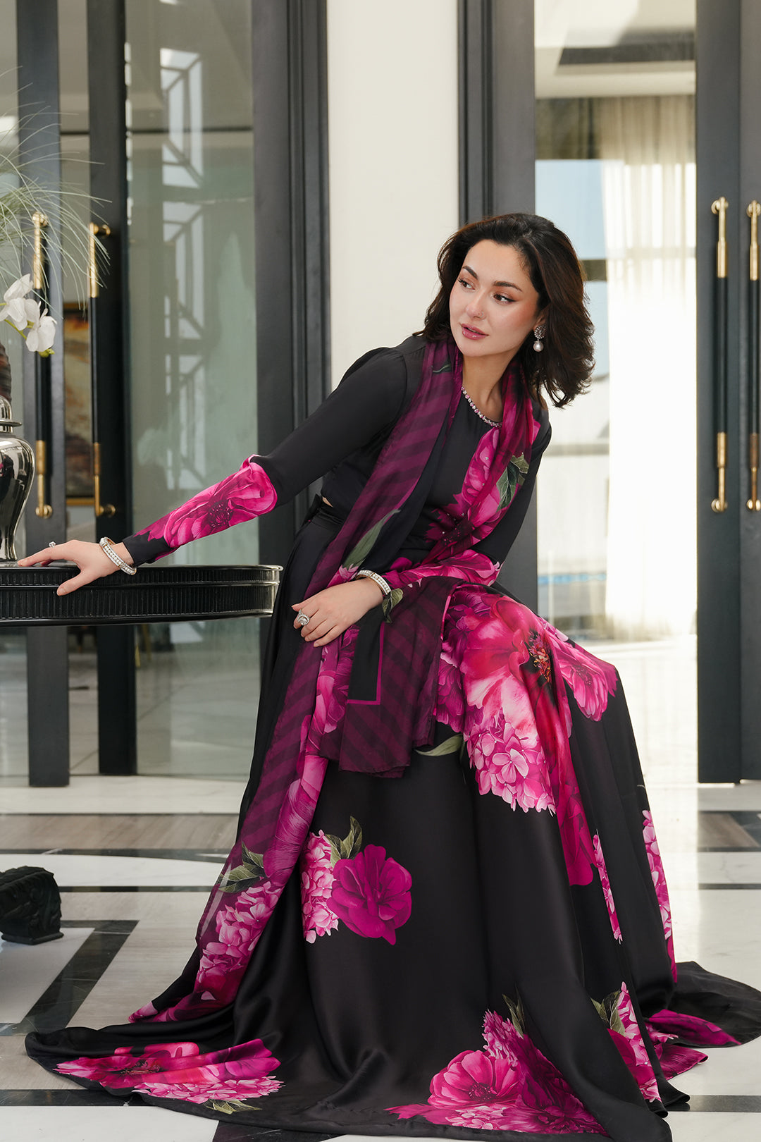 LULUSAR Silk 3PC Digital Printed-108