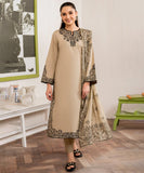 GARNADE - 3PC DHANAK EMBROIDERED UNSTITCHED DRESS - 221