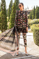 LAWN 3 PC EMBROIDERY SUTE -L01