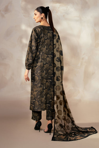 BAROQUE UNSTITCHED LILEN PRINTED SUTE 201
