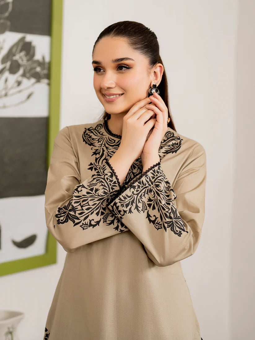 GARNADE - 3PC DHANAK EMBROIDERED UNSTITCHED DRESS - 221