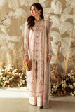 QALAMKAR - 3PC LAWN EMBROIDERED SHIRT WITH COTTON NET EMBROIDERED DUPATTA AND TROUSER - 10013