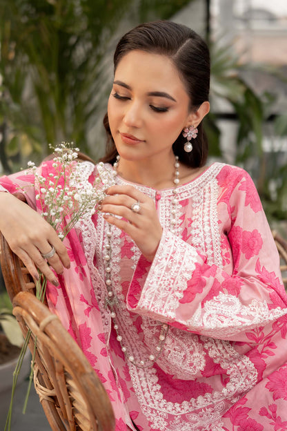 EMBROIDERED PRINTED UNSTITCHED LILEN  202