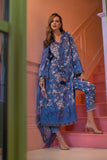 3 Piece Printed Lawn Shirt with Printed Silk dupatta SN 13