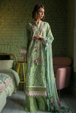 3 Piece Printed Lawn Shirt with Printed Silk dupatta SN16