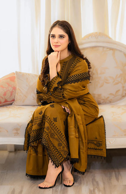 UNSTITCH DHANAK 3PC SUIT-251