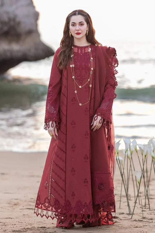Qalamkar new summer sollection Unstitch article  410