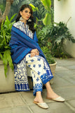 Unstitched 3 Pcs Digital Printed Lawn Suit with Printed Lawn Dupatta ZC 424
